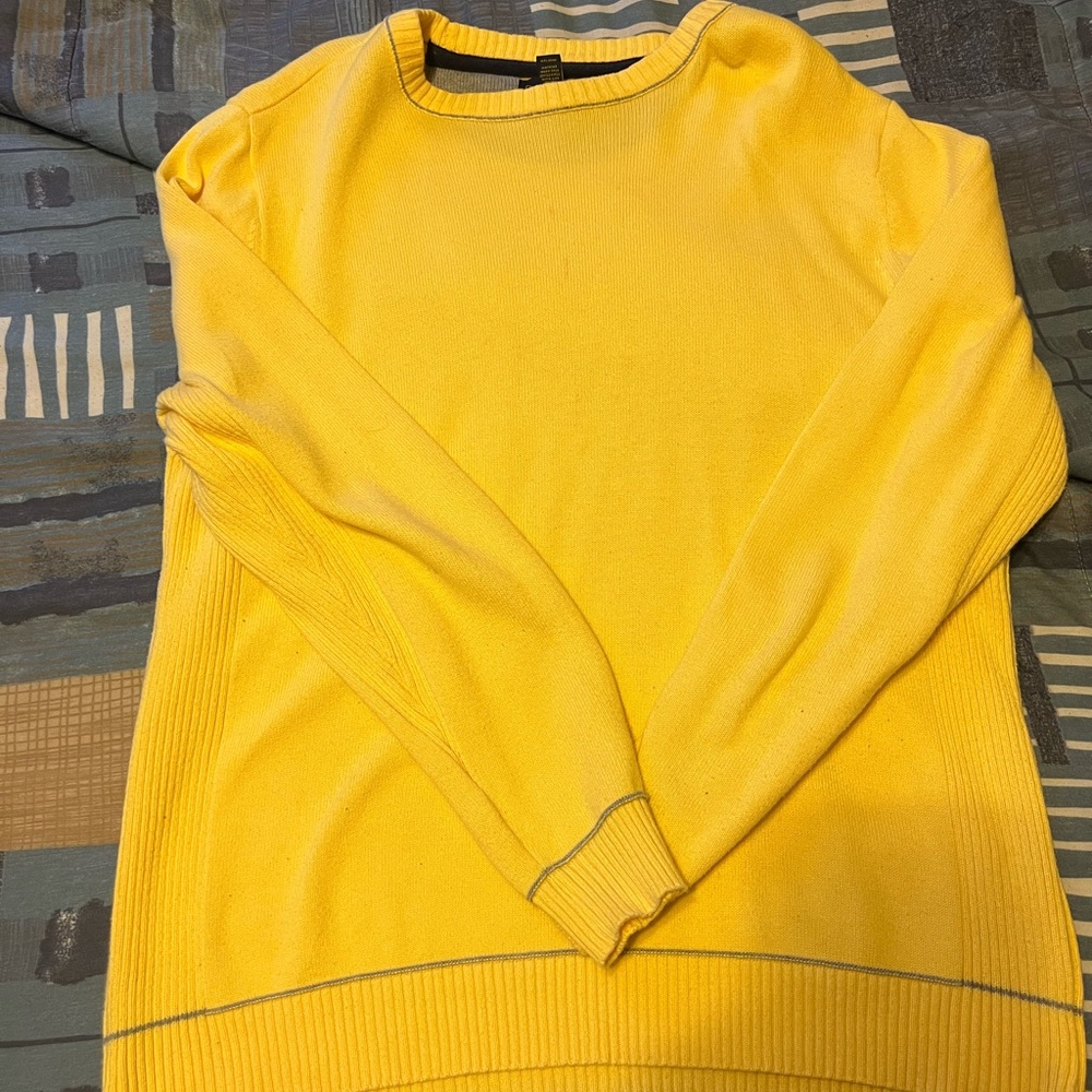 Yellow Crewneck Sweater